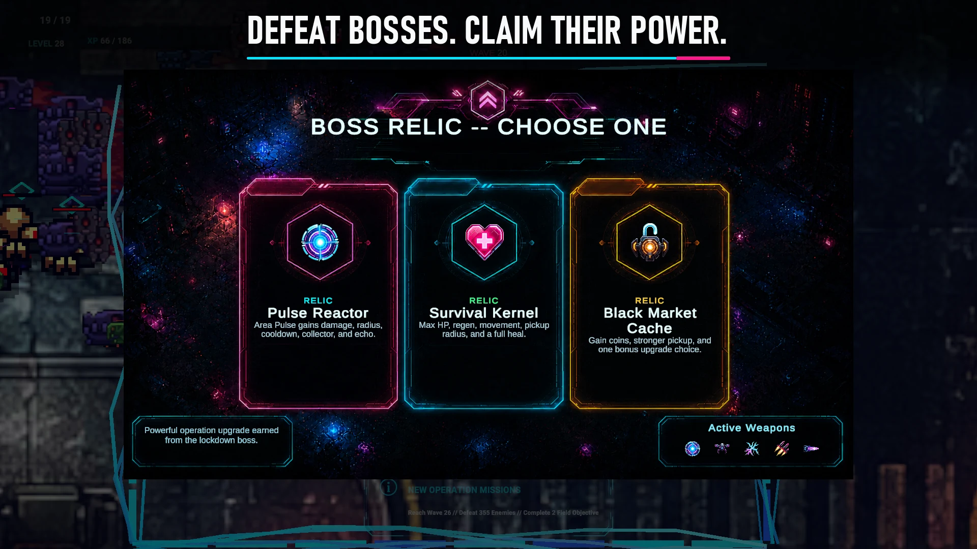 Cyberpunk Survivor screenshot
